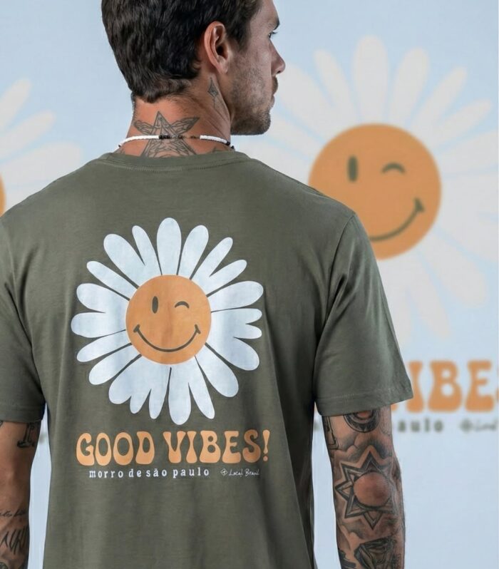 Camisa T-shirt Cinza